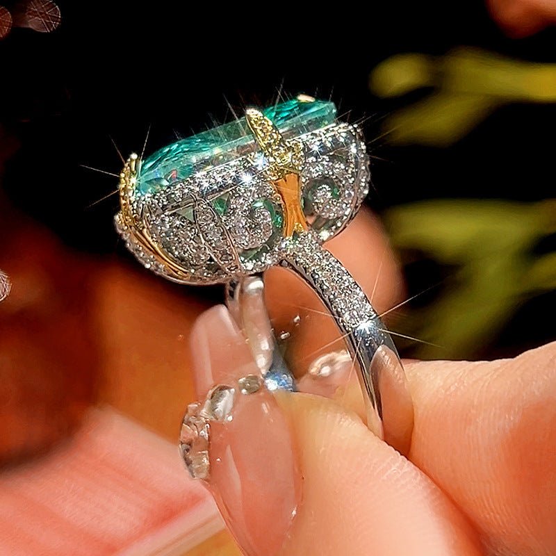 3 - Piece Emerald Cut Jewelry Set - Honto Fashion