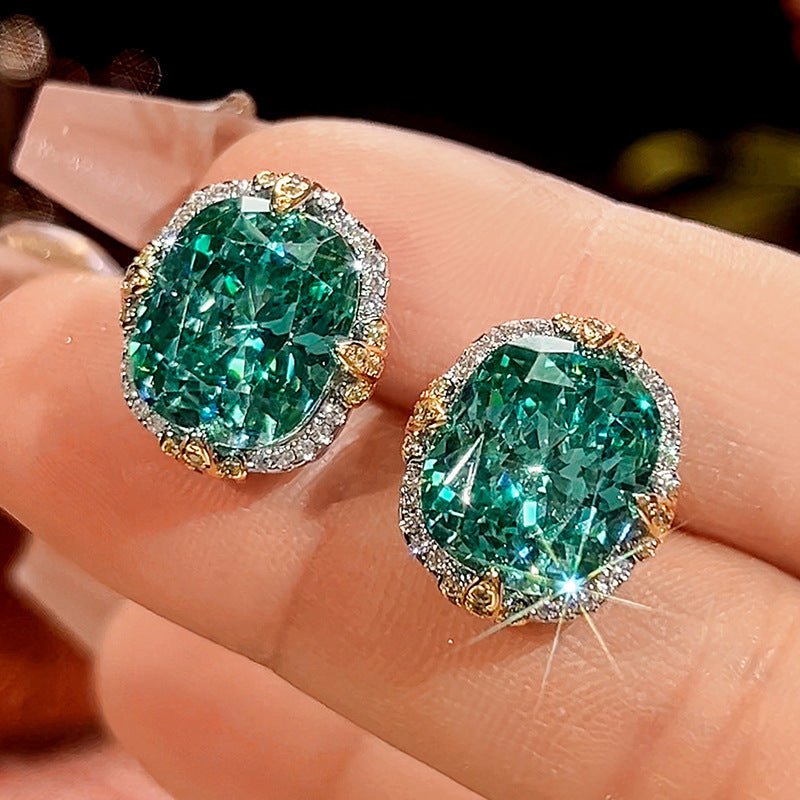 3 - Piece Emerald Cut Jewelry Set - Honto Fashion