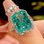 3 - Piece Emerald Cut Jewelry Set - Honto Fashion