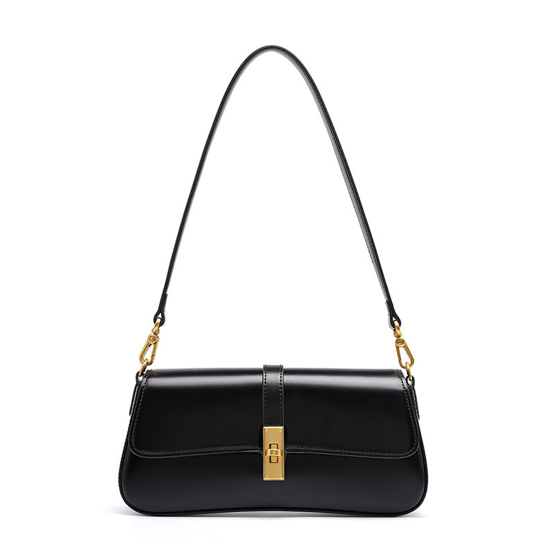 Small Leather Flap Shoulder Bag