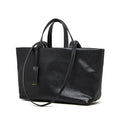 Soft Leather Tote Shoulder Bag