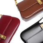 Small Leather Flap Shoulder Bag