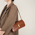 Small Leather Flap Shoulder Bag