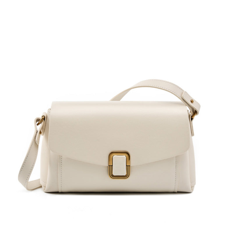 Leather Flap Crossbody Bag