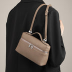Leather Box Crossbody Bag