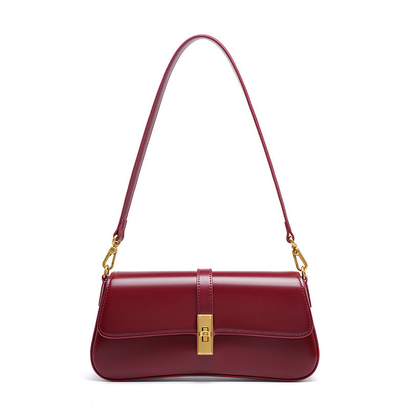 Small Leather Flap Shoulder Bag