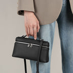 Leather Box Crossbody Bag