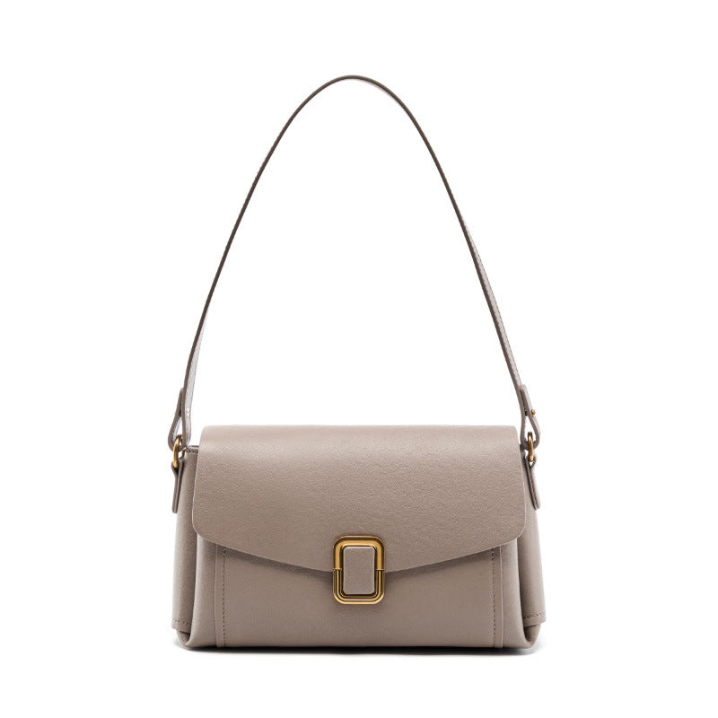 Leather Flap Crossbody Bag