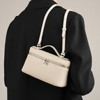 Leather Box Crossbody Bag