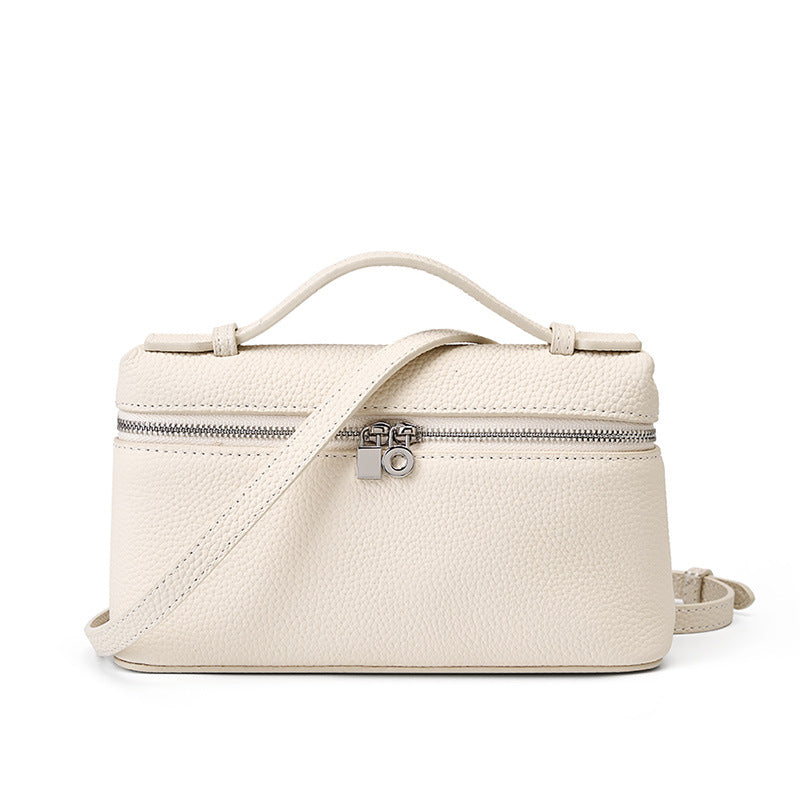 Leather Box Crossbody Bag