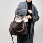 Large Soft Leather Tote Bag