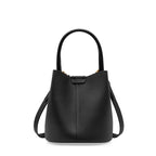 Soft Leather Bucket Handbag