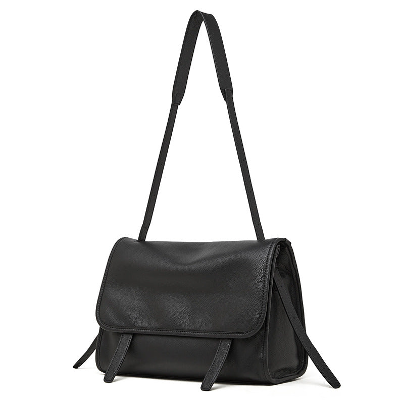 Large Leather Shoulder Handbag