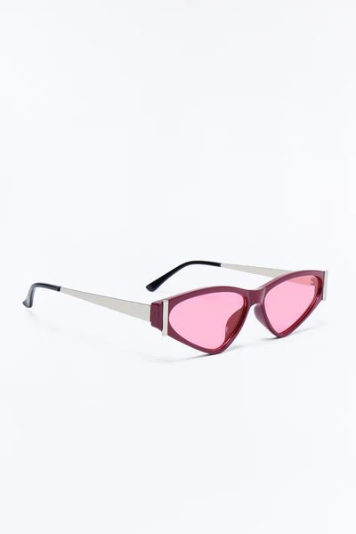 Angular Retro Cat - Eye Sunglasses - Honto Fashion