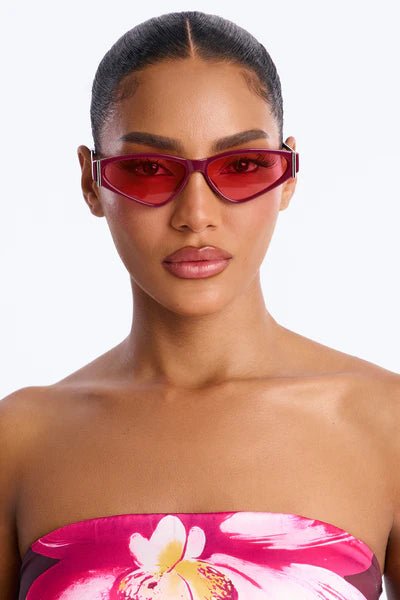 Angular Retro Cat - Eye Sunglasses - Honto Fashion