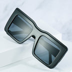 Block Frame Square Sunglasses - Honto Fashion