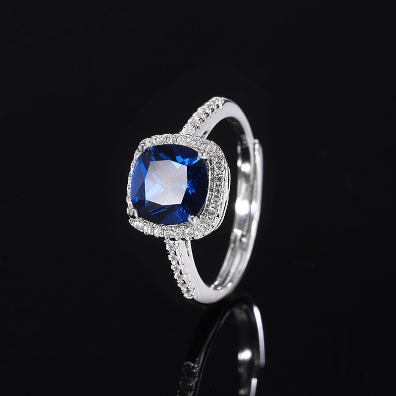 Blue Crystal Jewelry Set - Honto Fashion