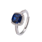 Blue Crystal Jewelry Set - Honto Fashion