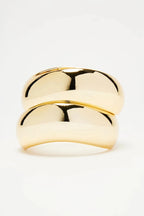 Cove Island 2 Piece Bracelet Set - Gold - Honto Fashion