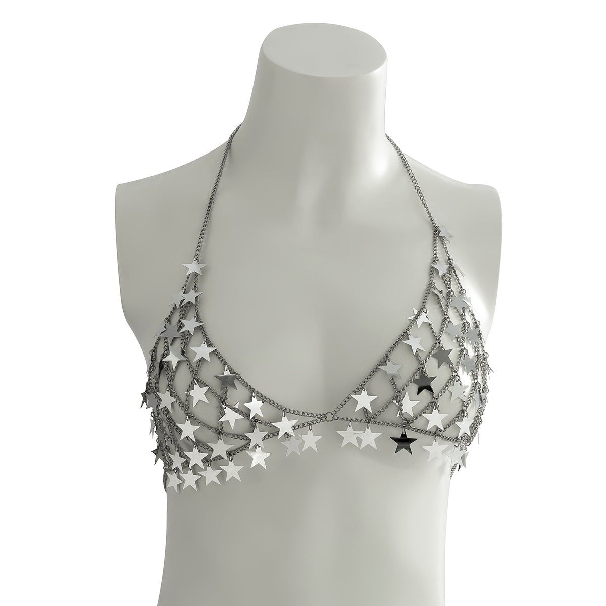 Gold Coin Disc Bra Body Chain - Honto Fashion