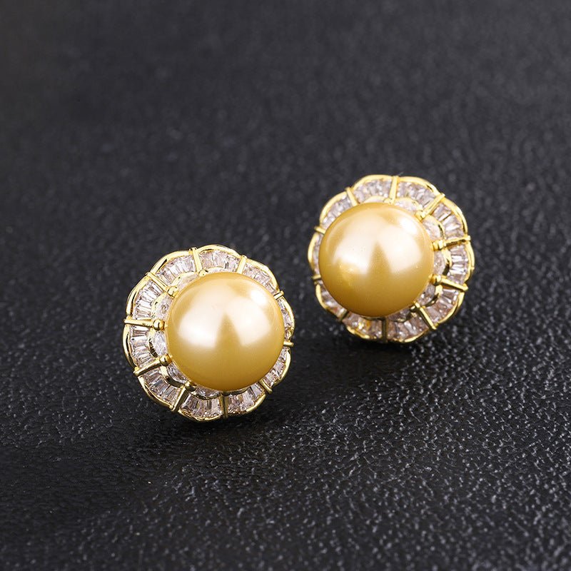 Golden Solstice Pearl Suite - Honto Fashion