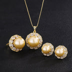 Golden Solstice Pearl Suite - Honto Fashion