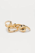 Jude Abstract 3 Piece Bracelet Set - Gold - Honto Fashion