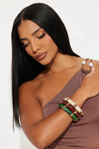 La Isla 3 Piece Bracelet Set - Multi Color - Honto Fashion