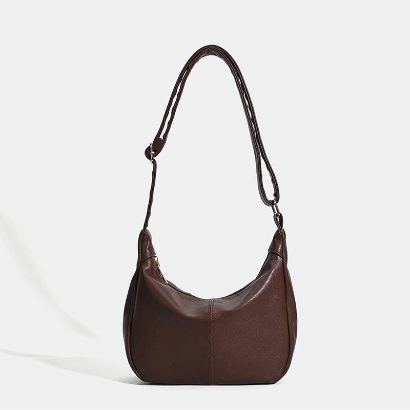 Maillard Soft Leather Shoulder Bag - Honto Fashion