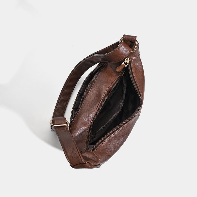 Maillard Soft Leather Shoulder Bag - Honto Fashion