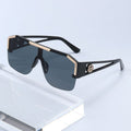 Oversized Shield Square Sunglasses - Honto Fashion