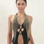 Pearl Shoulder Cape Body Chain - Honto Fashion