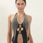 Pearl Shoulder Cape Body Chain - Honto Fashion