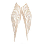 Pearl Shoulder Cape Body Chain - Honto Fashion