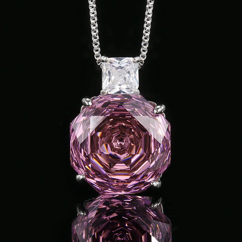 Pink Crystal Jewelry Set - Honto Fashion