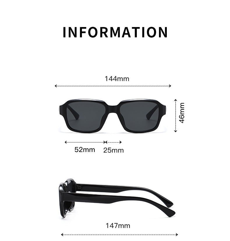 Retro Square Sunglasses - Honto Fashion
