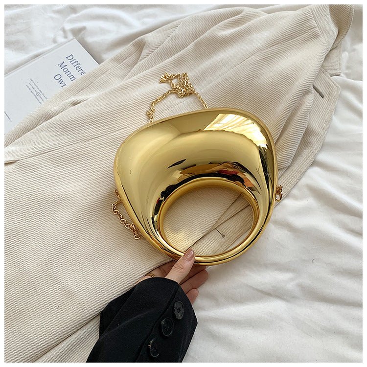 Sculptural Statement Clutch - Honto Fashion
