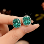 The Emerald Birds Nest Earrings - Honto Fashion