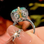 The Emerald Birds Nest Ring - Honto Fashion