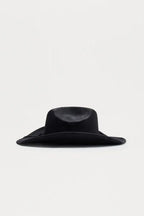 Woolen Cowboy Hat with Bull Head - Honto Fashion