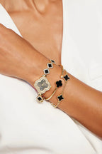 Working For It 3 Piece Watch And Bracelet Set - Honto Fashion